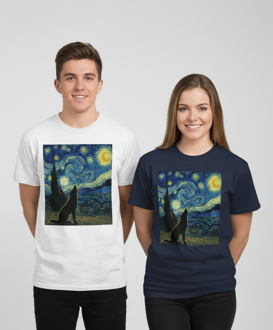 Camiseta Unisex Van Gogh