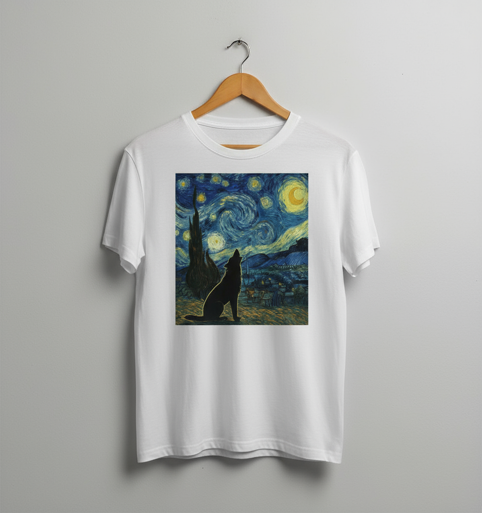 Camiseta Unisex Van Gogh